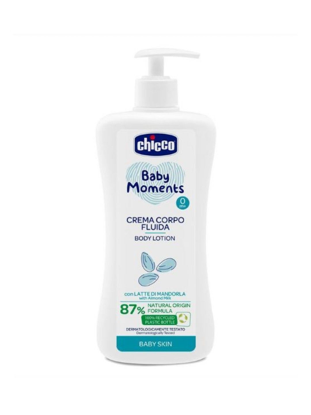 Chicco Baby Moments Body Lotion 500ml (No Color- Image 1)