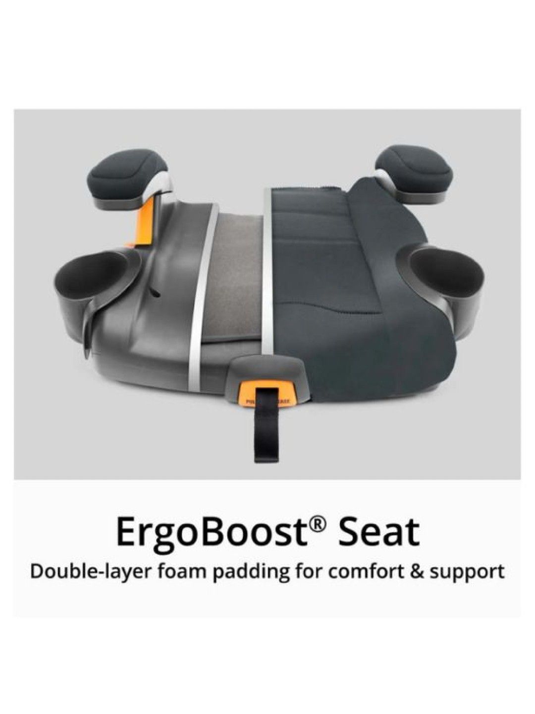 Chicco KidFit 2-in-1 Belt Positioning Booster Car Seat - Atmosphere (No Color- Image 4)