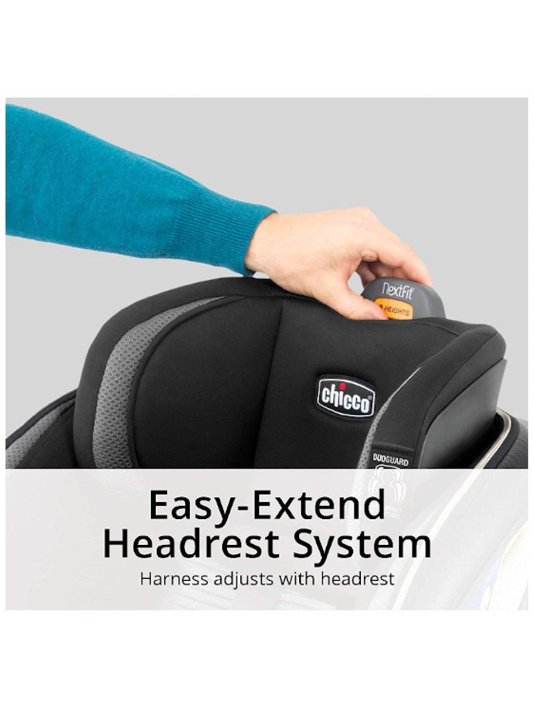 Chicco NextFit Max Zip Air Convertible Car Seat (Vero USA- Image 3)