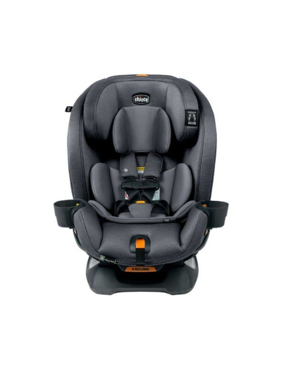 Chicco OneFit ClearTex All-in-One Car Seat - Slate (No Color- Image 2)