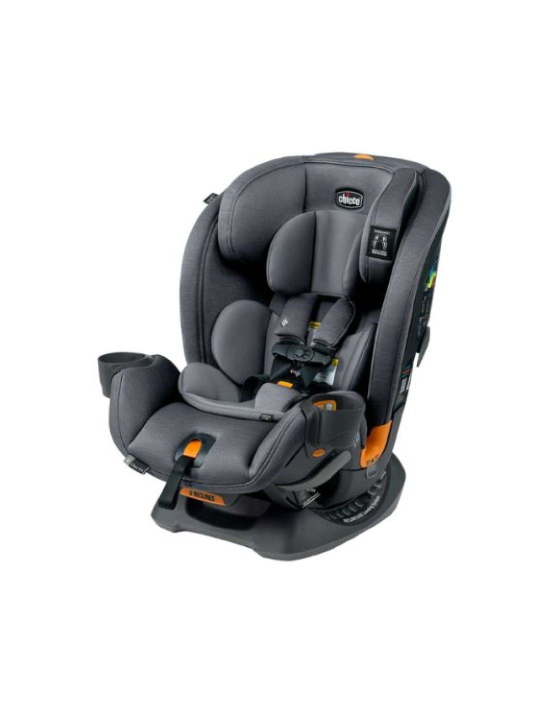 Chicco OneFit ClearTex All-in-One Car Seat - Slate (No Color- Image 1)