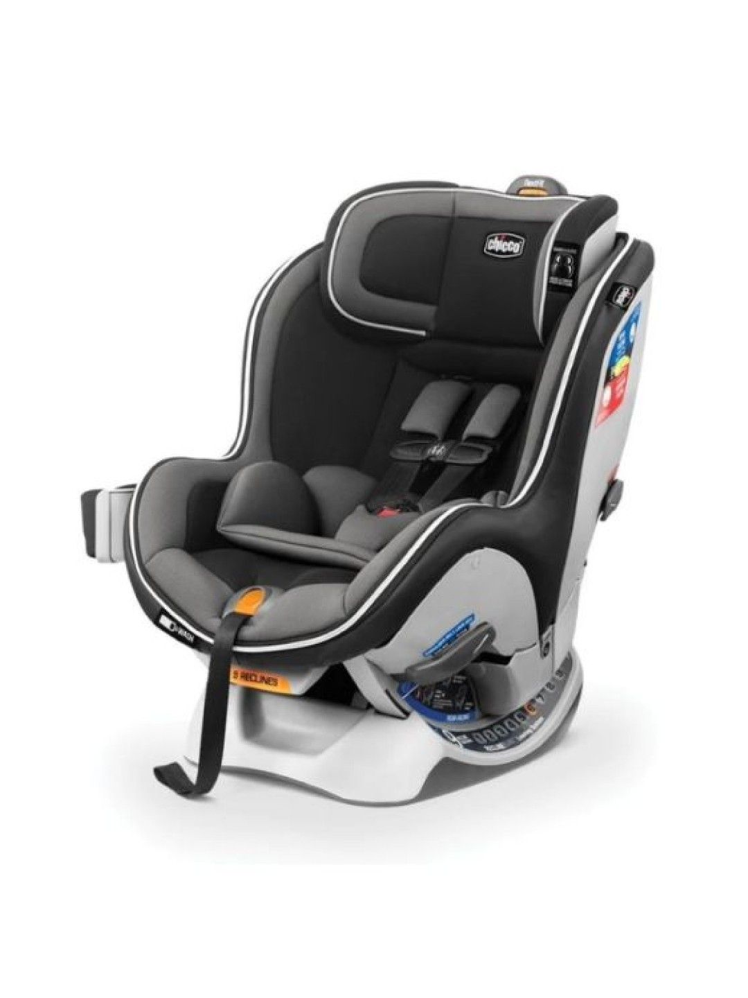 Chicco NextFit Zip Convertible Car Seat - Carbon (No Color- Image 1)