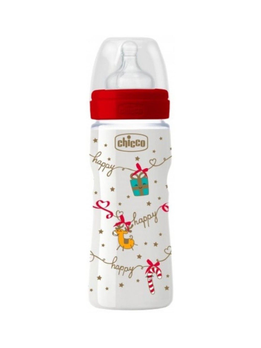 Chicco Well-Being Christmas Bottle (330ml) (No Color- Image 1)