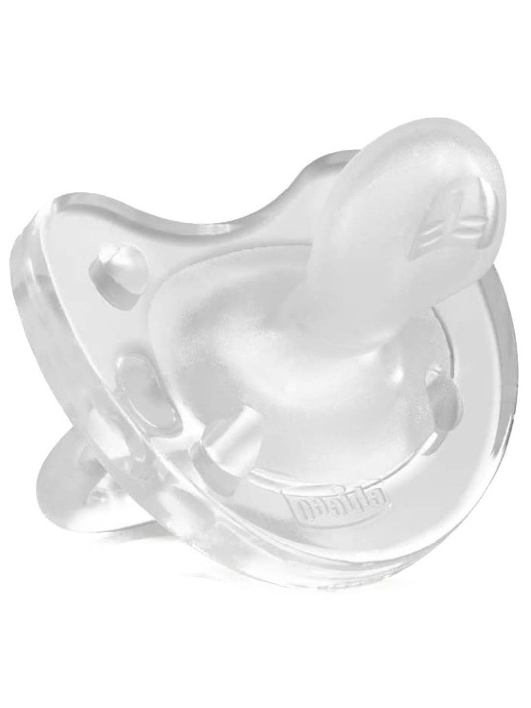 Chicco Physio Soft Silicone Soother (6-16months) (White- Image 1)