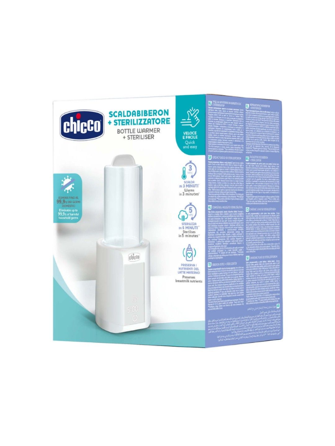 Chicco Bottle Warmer + Sterilizer (No Color- Image 2)