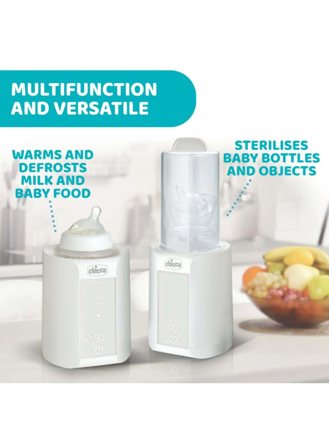 Chicco Bottle Warmer + Sterilizer (No Color- Image 4)
