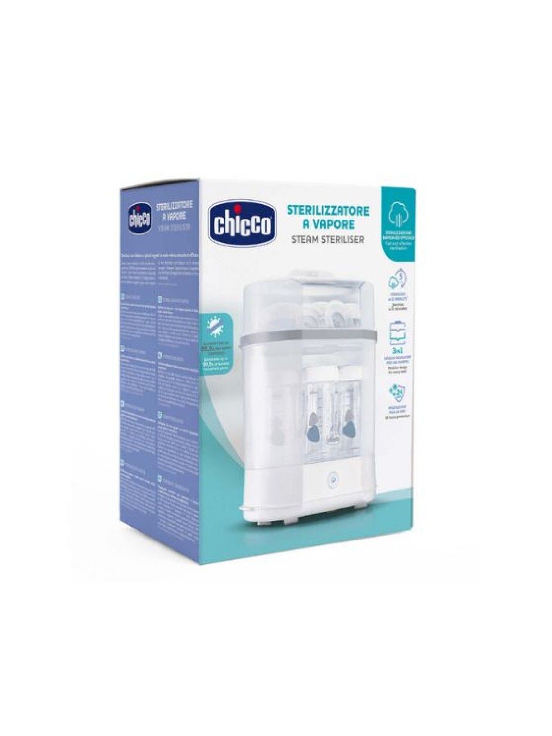 Chicco 3-in-1 Electric Steam Sterilizer (No Color- Image 2)