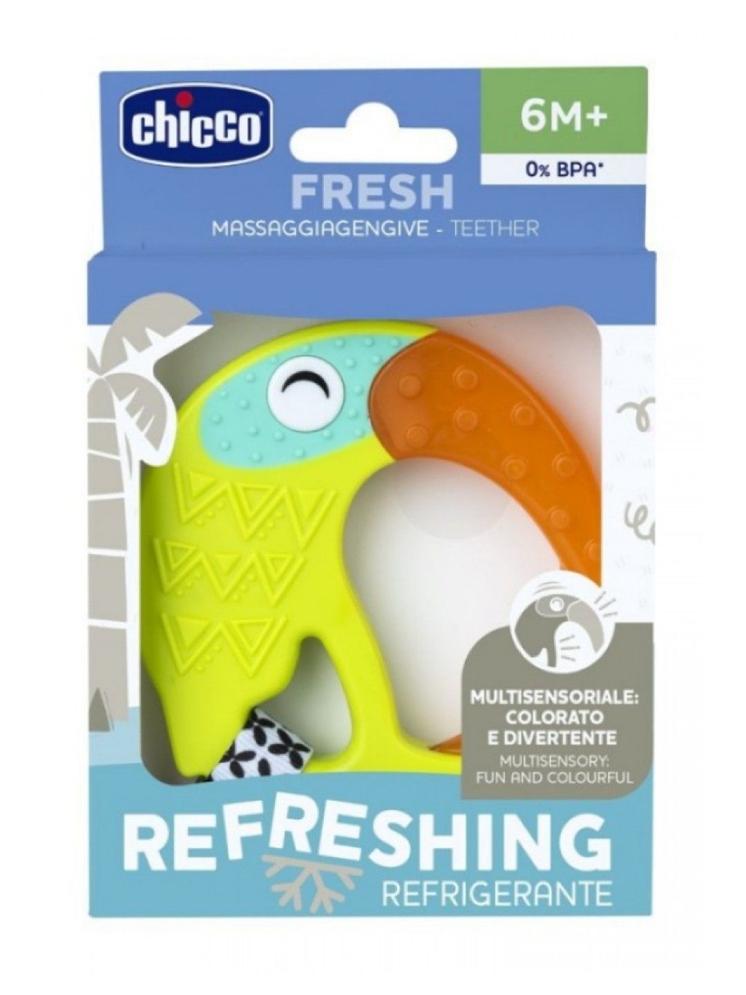 Chicco Fresh Funny Teether (No Color- Image 2)
