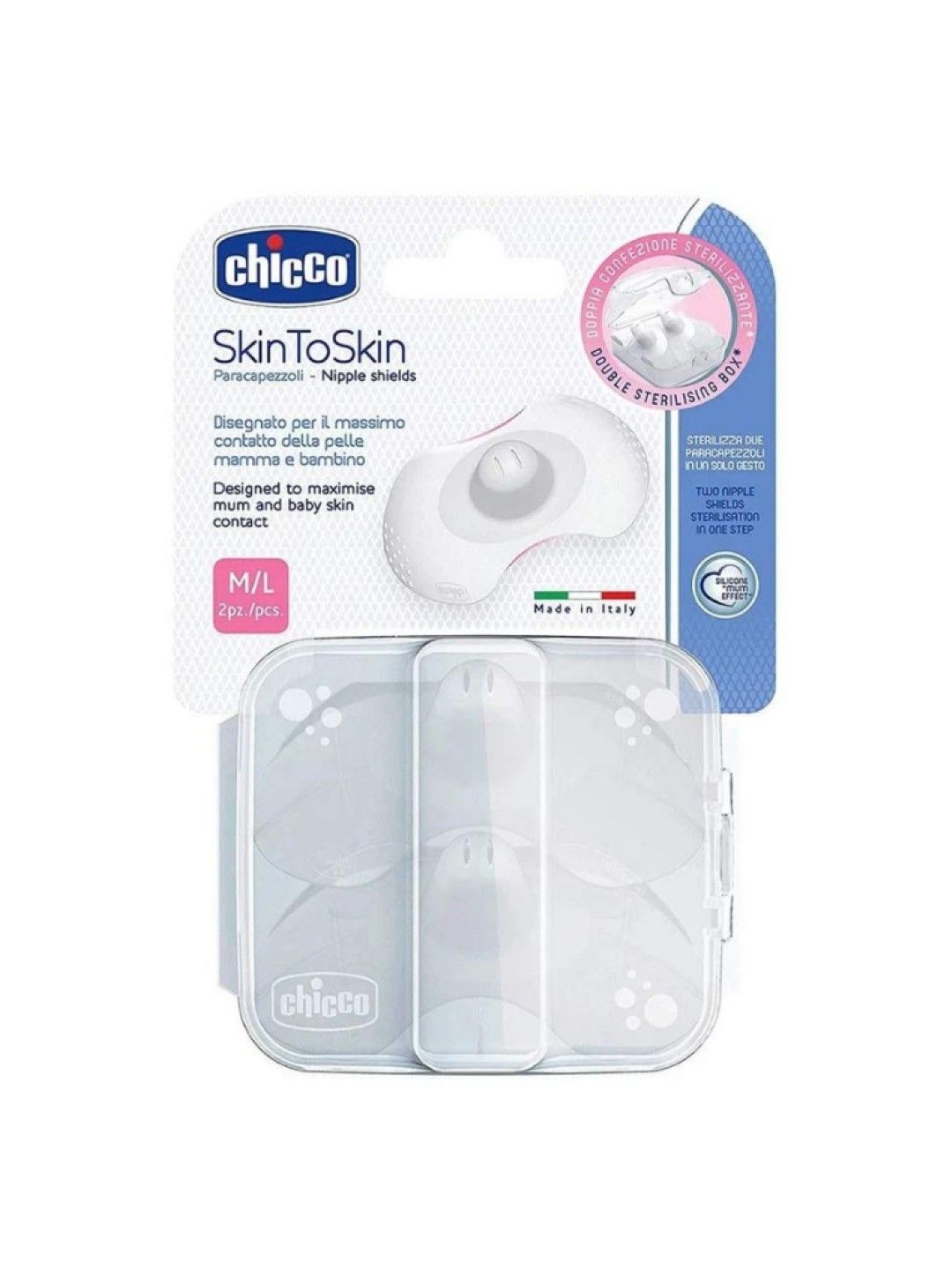 Chicco Silicone Nipple Shield 2-pack (No Color- Image 4)