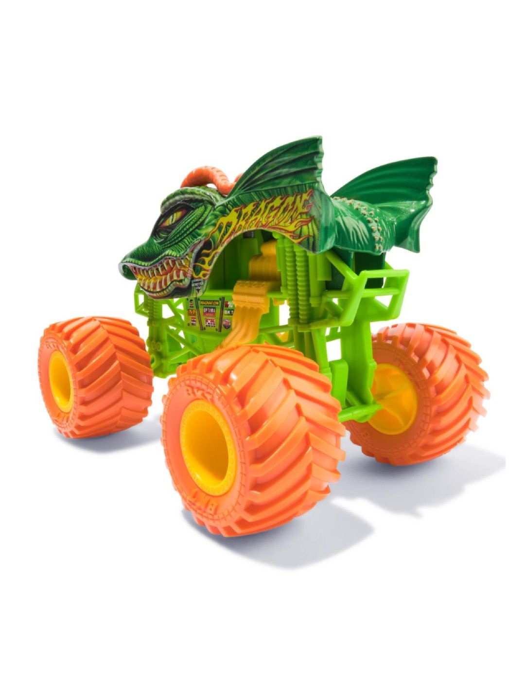 Monster Jam Collector Diecast Trucks - Dragon (No Color- Image 3)