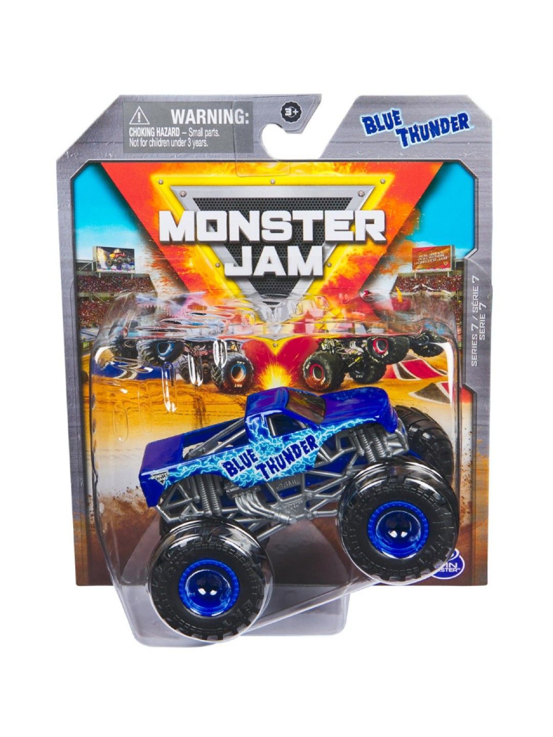 Monster Jam Diecast Value - Blue Thunder (No Color- Image 4)