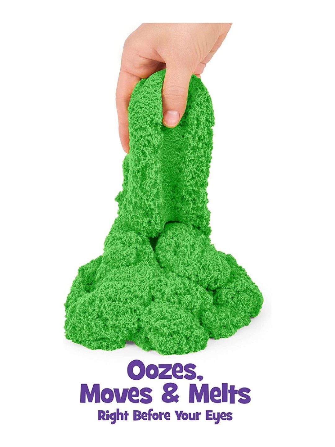 Kinetic Sand Play sand - Green (2lb) (No Color- Image 3)