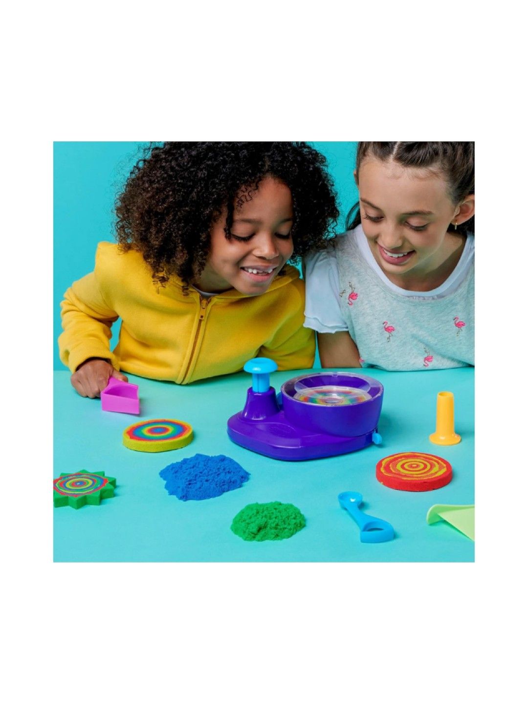 Kinetic Sand Swirl N' Surprise Playset (No Color- Image 2)