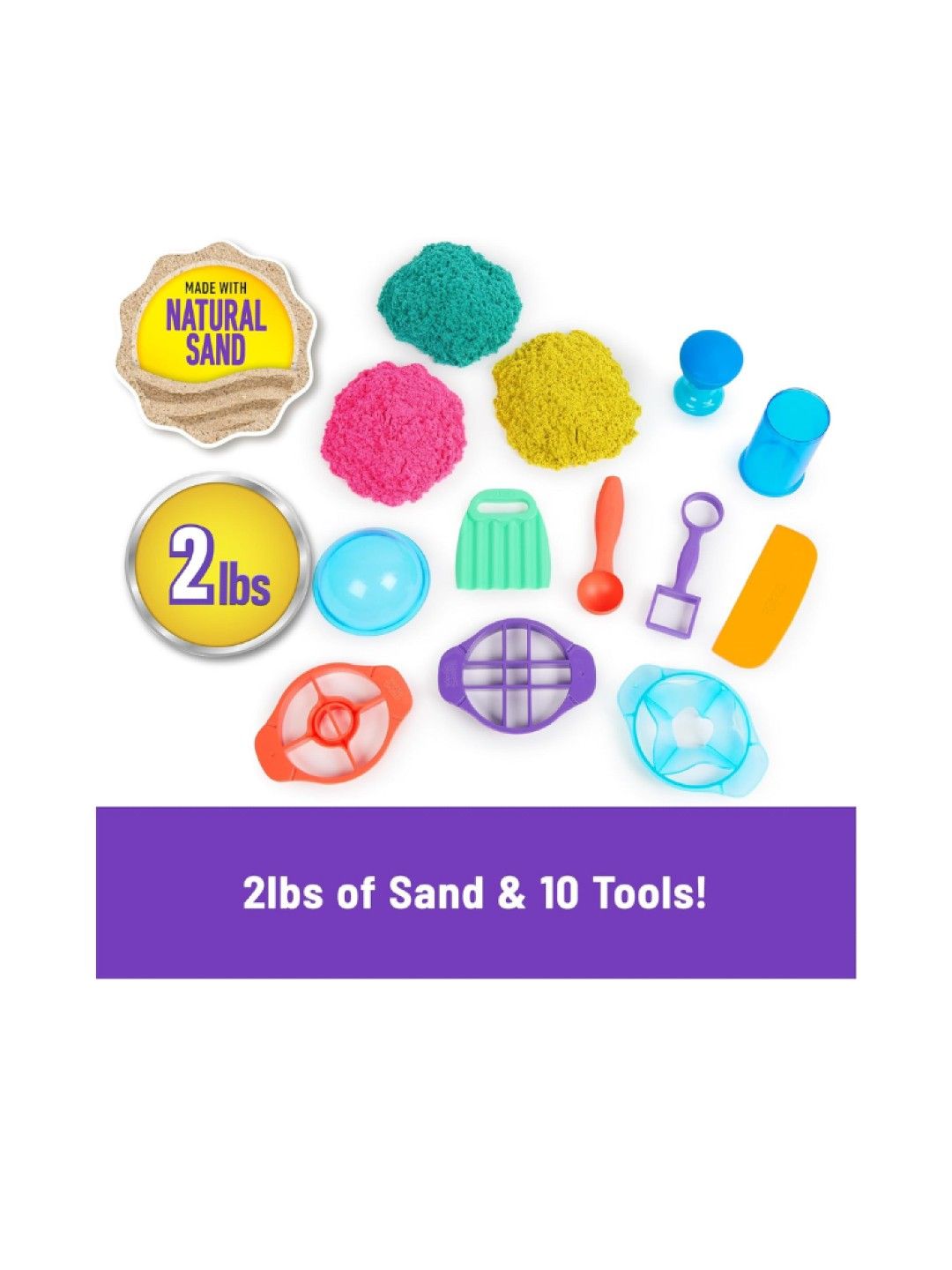 Kinetic Sand Ultimate Satisfying Set (No Color- Image 2)