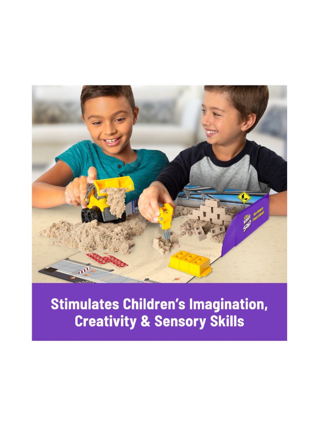 Kinetic Sand Construction Deluxe Truck (No Color- Image 2)