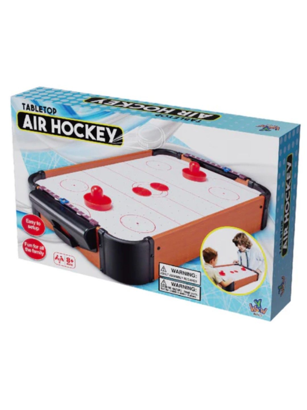 Spin Master Games Wooden Tabletop Air Hockey (No Color- Image 4)