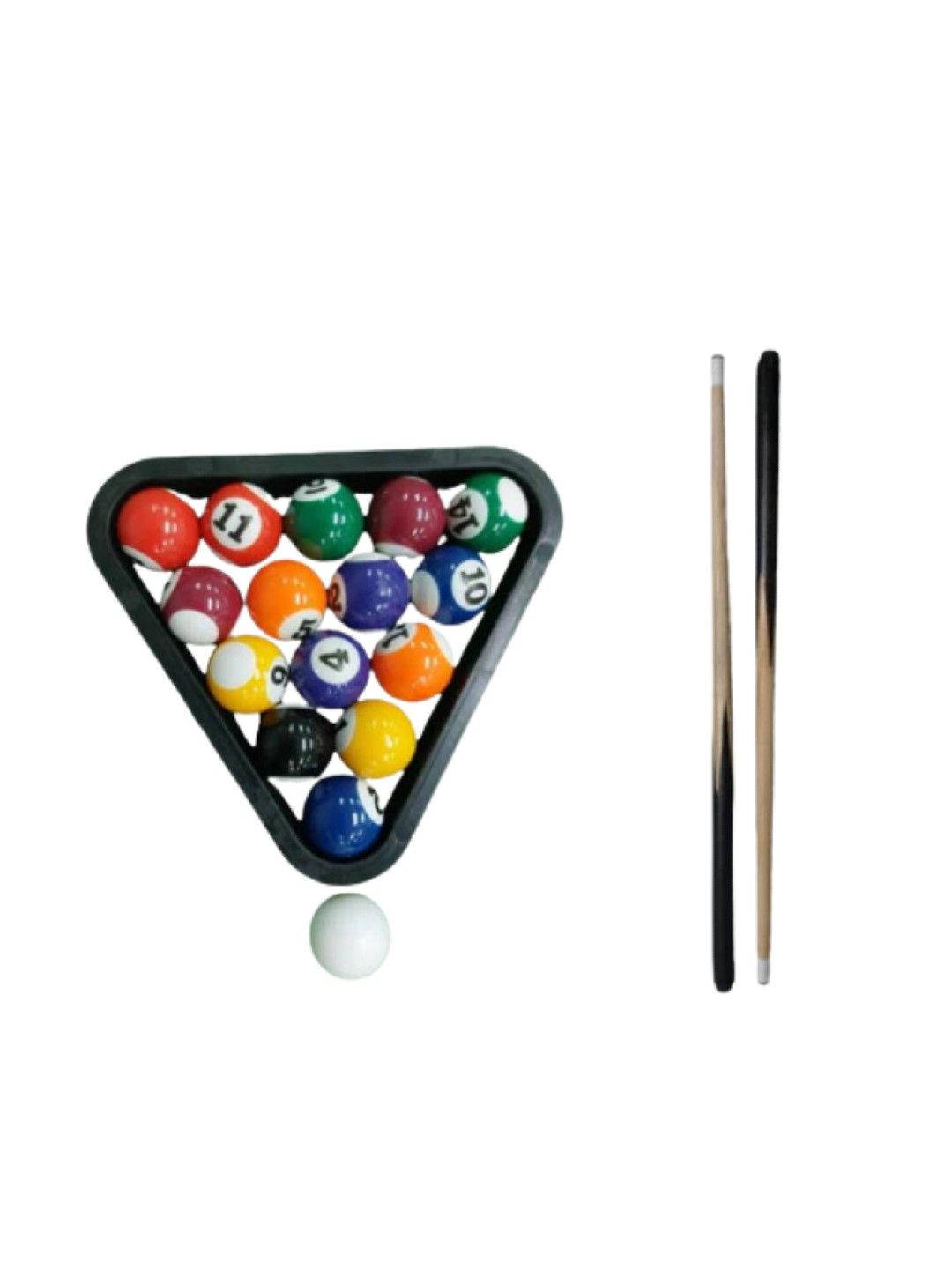Spin Master Games Wooden Tabletop Billiards (No Color- Image 2)