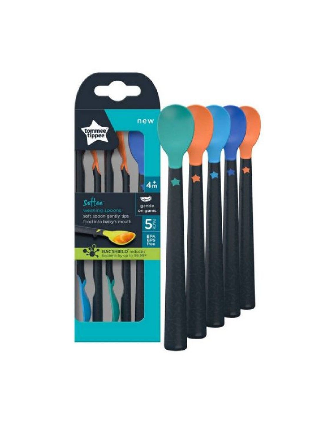 Tommee Tippee Softee Weaning Spoon (5pcs.) (No Color- Image 1)