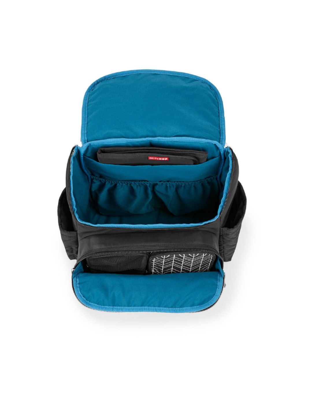 Skip Hop Forma Diaper Backpack (Jet Black- Image 4)