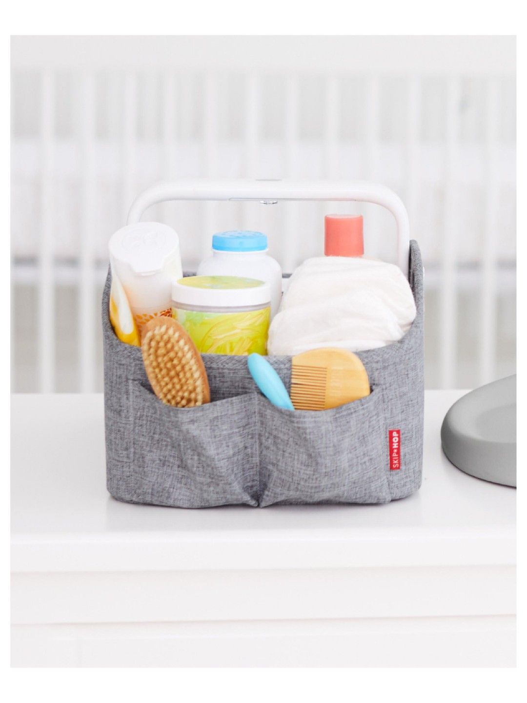 Skip Hop Light Up Diaper Caddy (Heather Grey- Image 2)