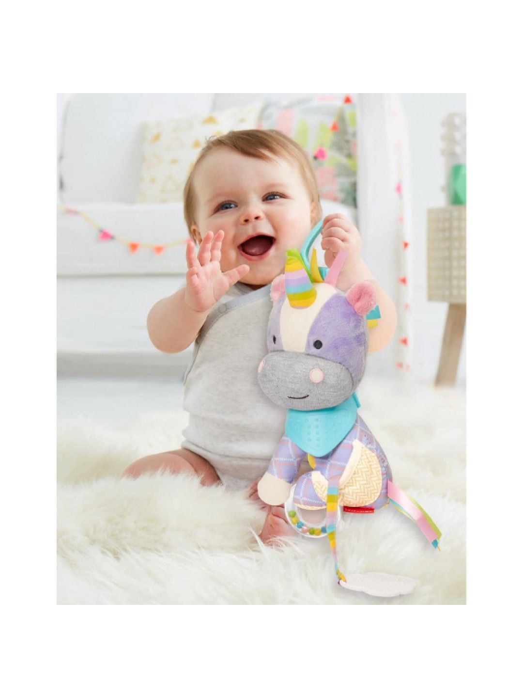 Skip Hop Bandana Buddies Activity Stuffed Toy U… edamama