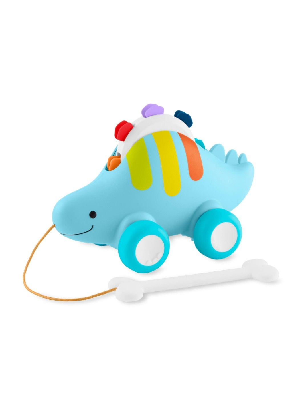 Skip Hop Explore & More Dino 3 in1 Musical Pull Toy (No Color- Image 1)