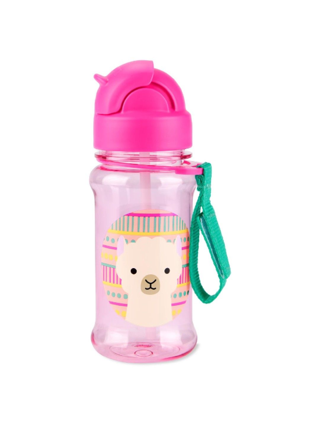 Skip Hop ZOO Tritan Renew Straw Bottle - Llama (No Color- Image 2)