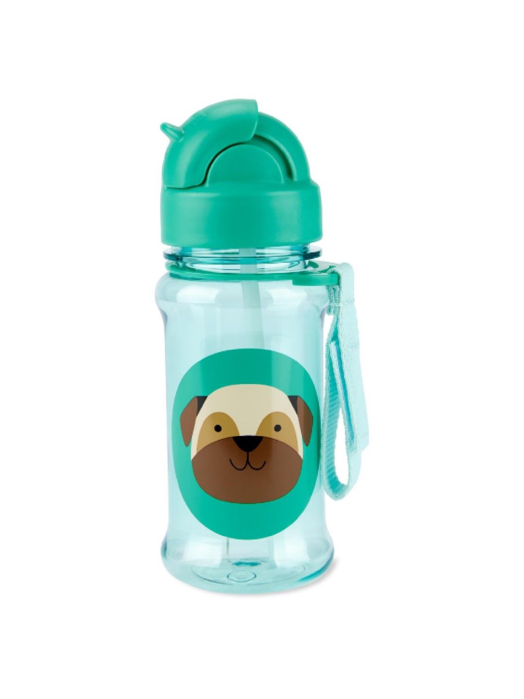 Skip Hop ZOO Tritan Renew Straw Bottle - Pug (No Color- Image 2)