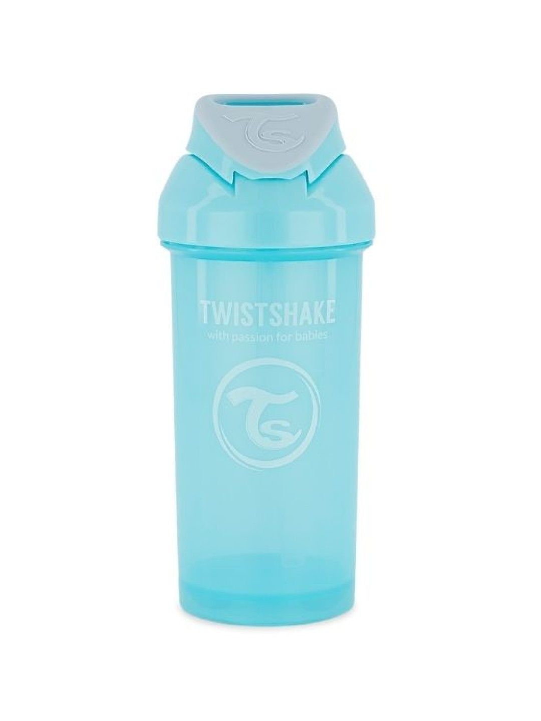 Twistshake Straw Cup (360ml) (Pastel Blue- Image 2)