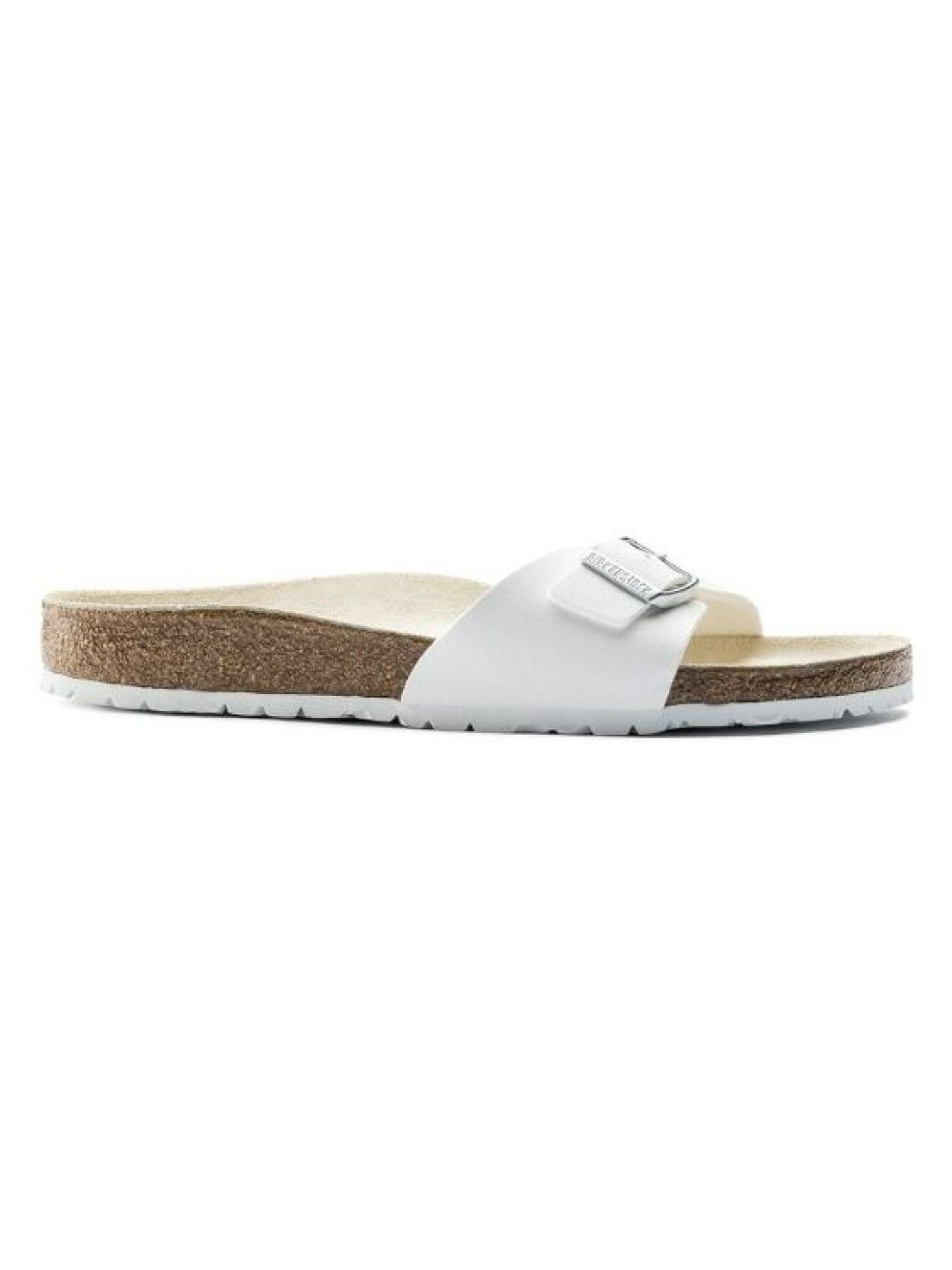 Birkenstock Madrid Birko-Flor Womens Sandals (White- Image 2)