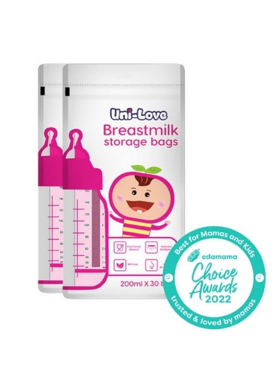 Uni-love Breastmilk Storage Bags (2-Pack)