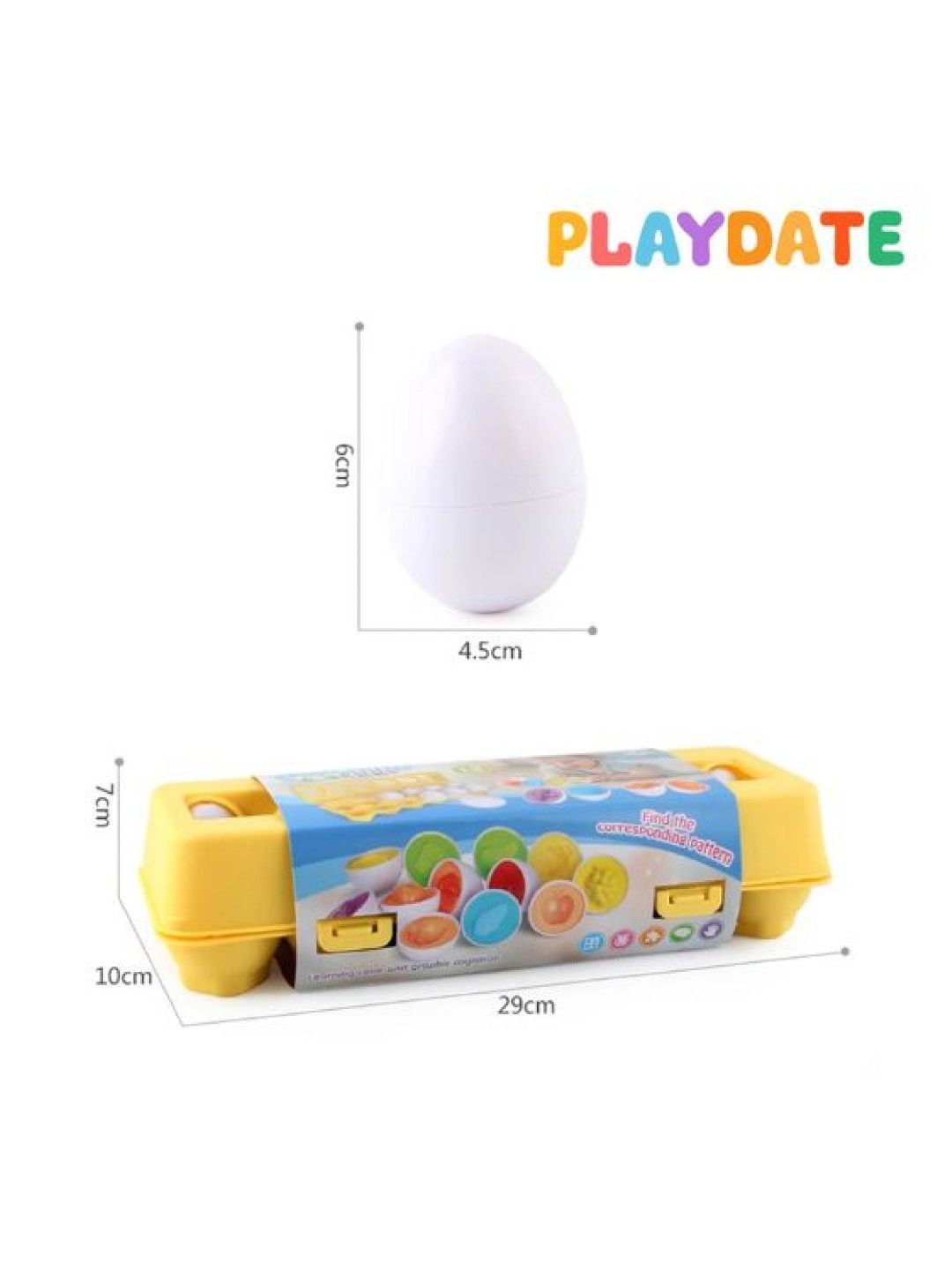 Playdate Matching Eggs Educational Toys (Dinosaurs- Image 3)