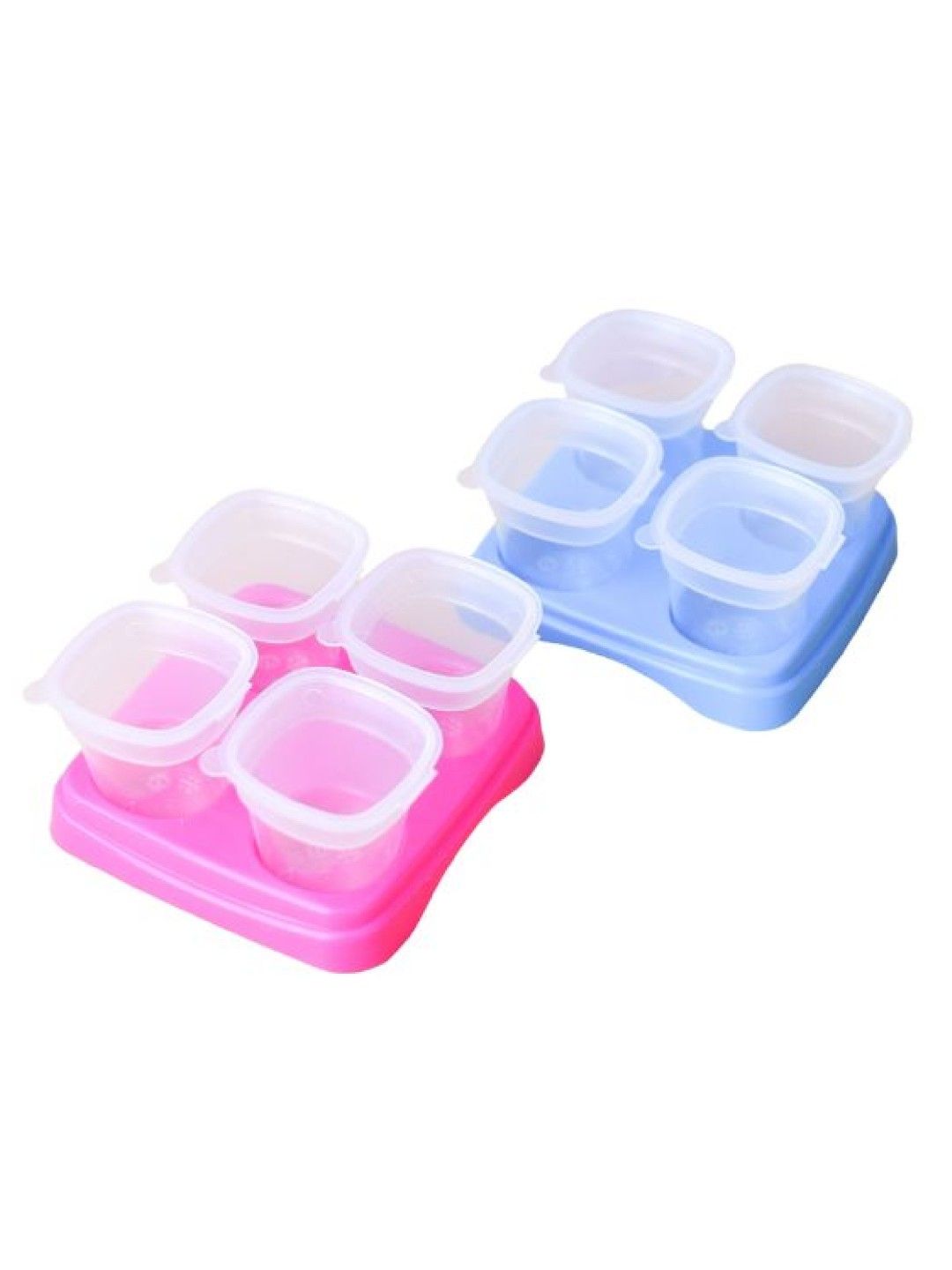 Bebeta Feeding Dish for Baby Food Freezer Cubes With Tray (Blue- Image 4)