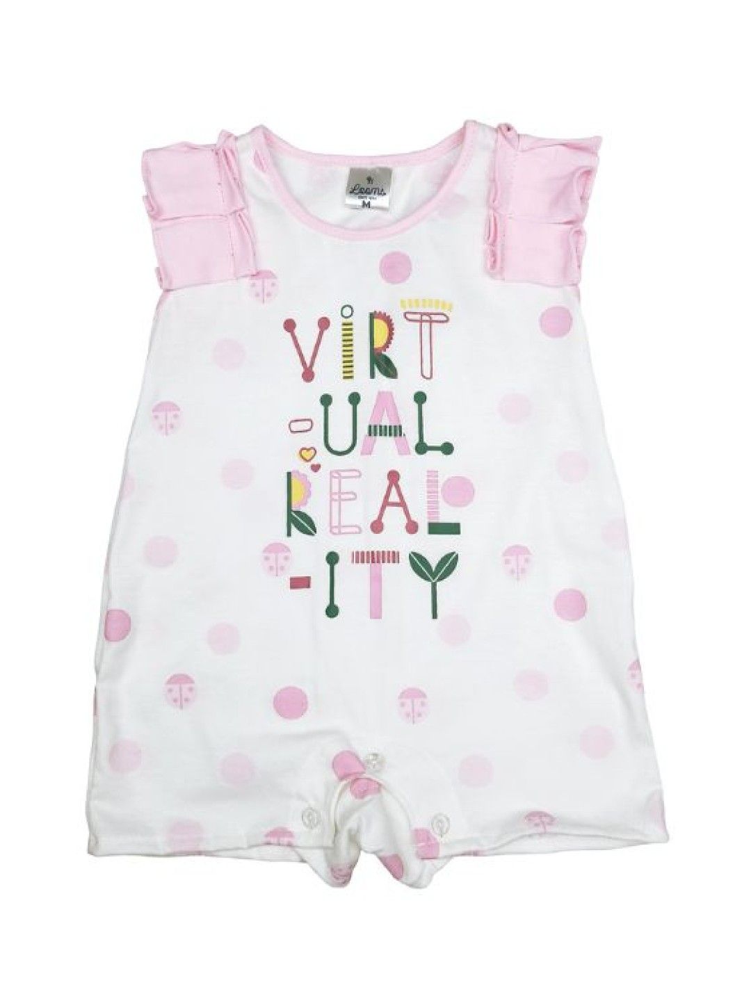 Looms Girls Romper - Techno Flora Collection (No Color- Image 1)