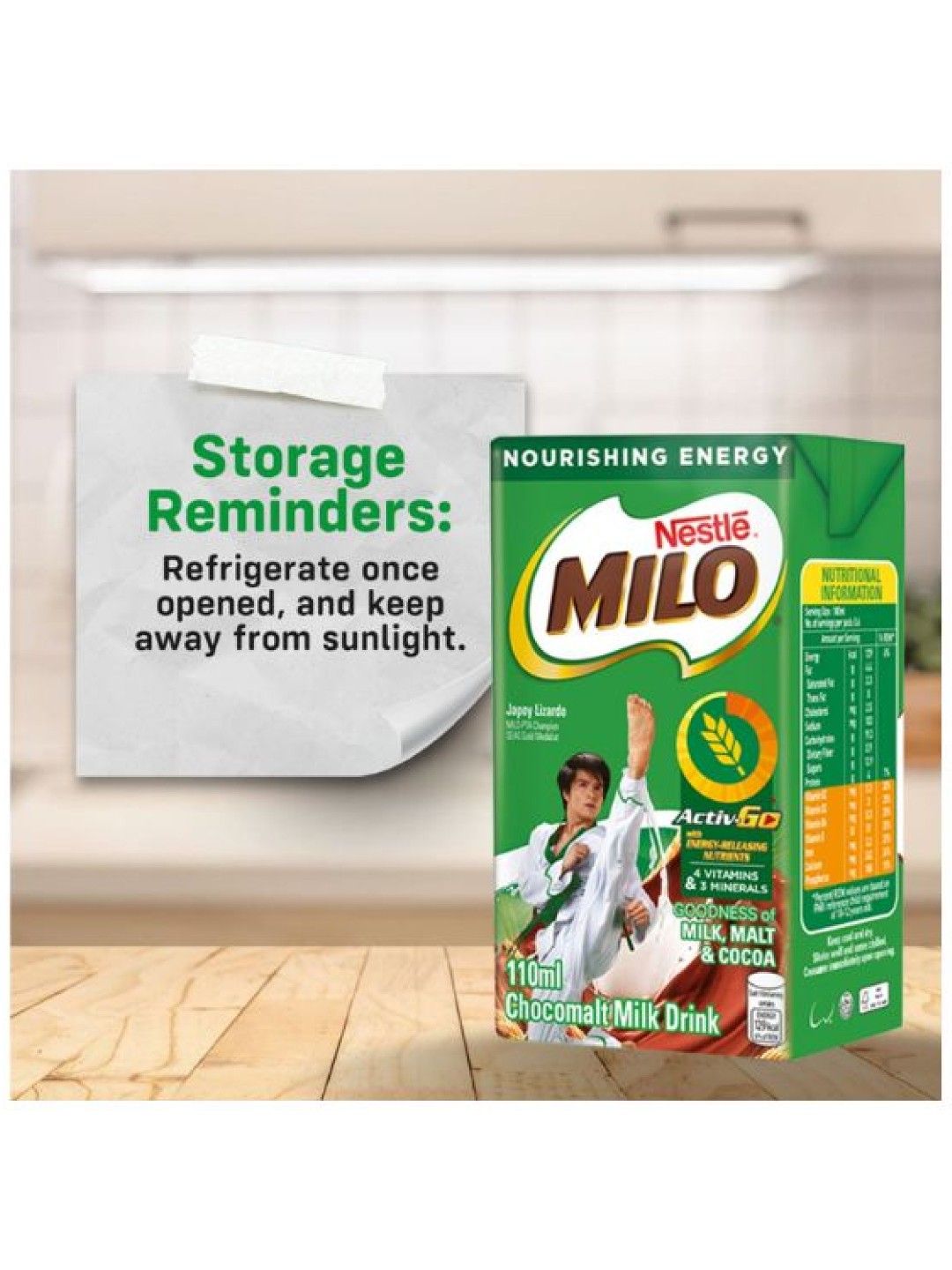 Milo Ready-to-Drink Flavoured Milk (110ml) x 10 (No Color- Image 4)