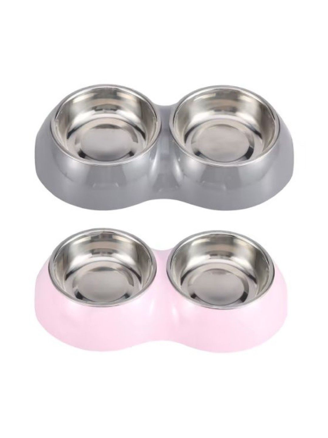 Anko Pet Bowl Twin Melamine (Pink- Image 4)