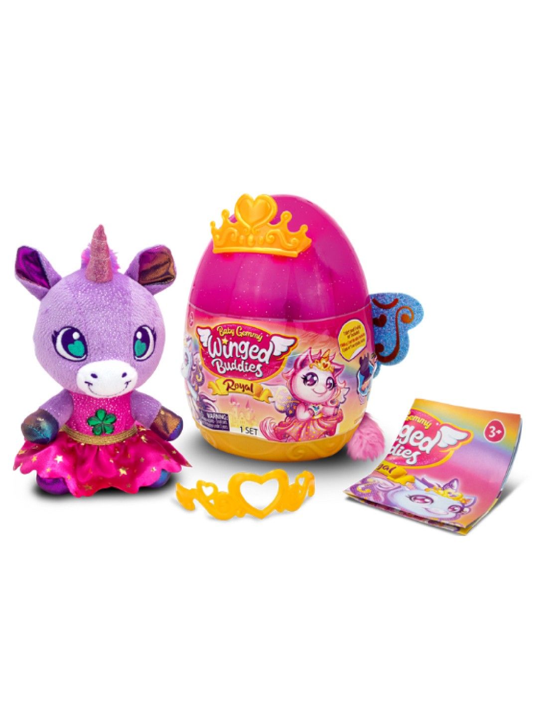 Baby Gemmy Royal Crowned Unicorn Series Surprise Toy (No Color- Image 2)