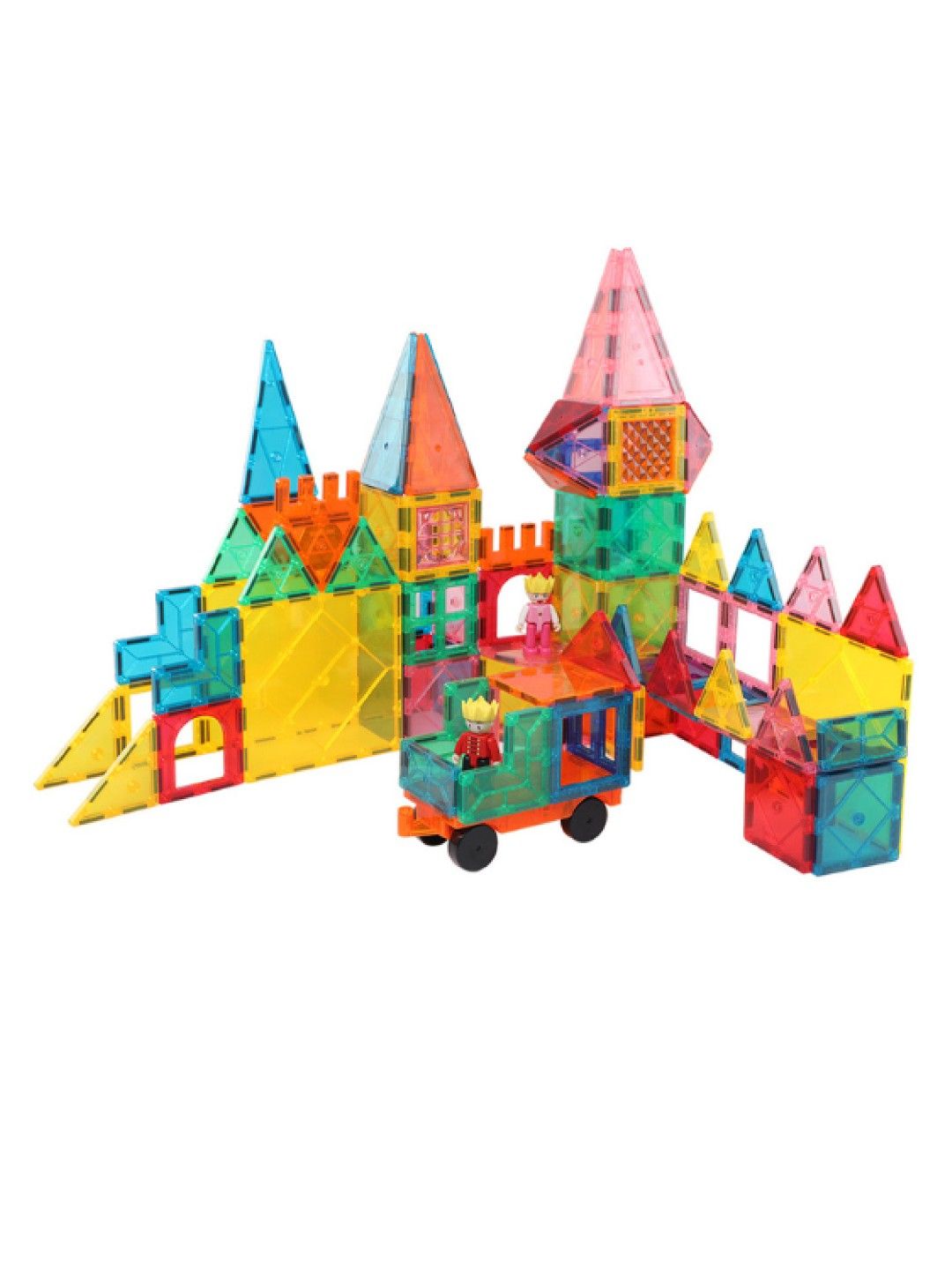 Kebo Magnetic Tiles (120 pcs) (No Color- Image 4)
