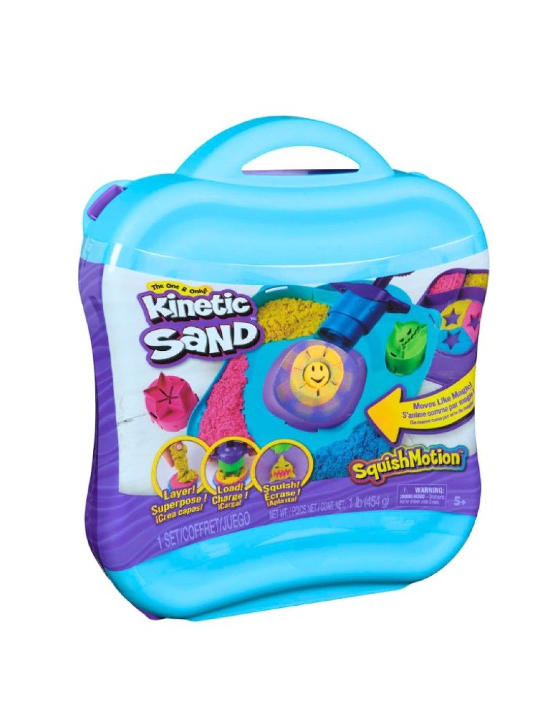 Kinetic Sand Squish Motion Set (No Color- Image 2)