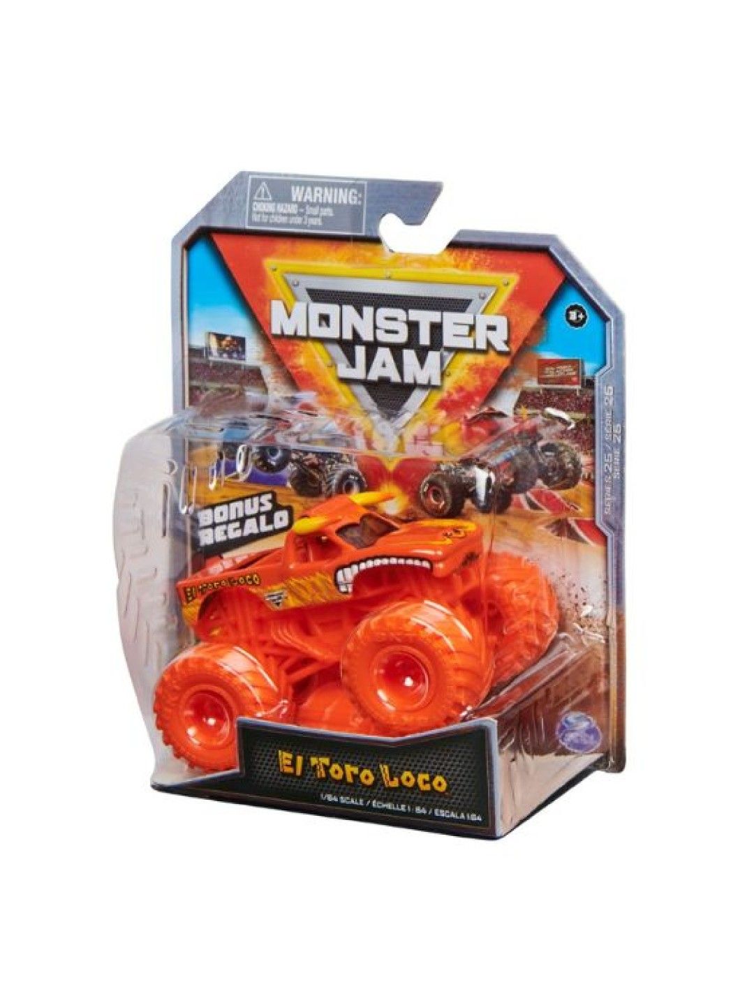 Monster Jam El Toro Loco 1:64 Die Cast Vehicle (No Color- Image 3)