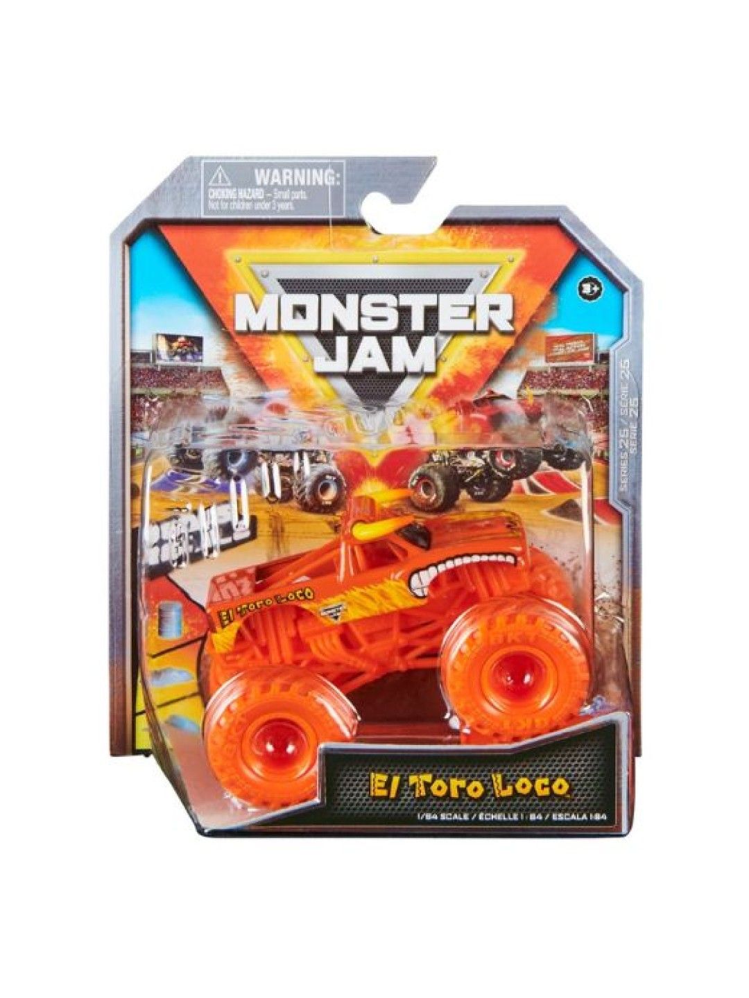 Monster Jam El Toro Loco 1:64 Die Cast Vehicle (No Color- Image 4)