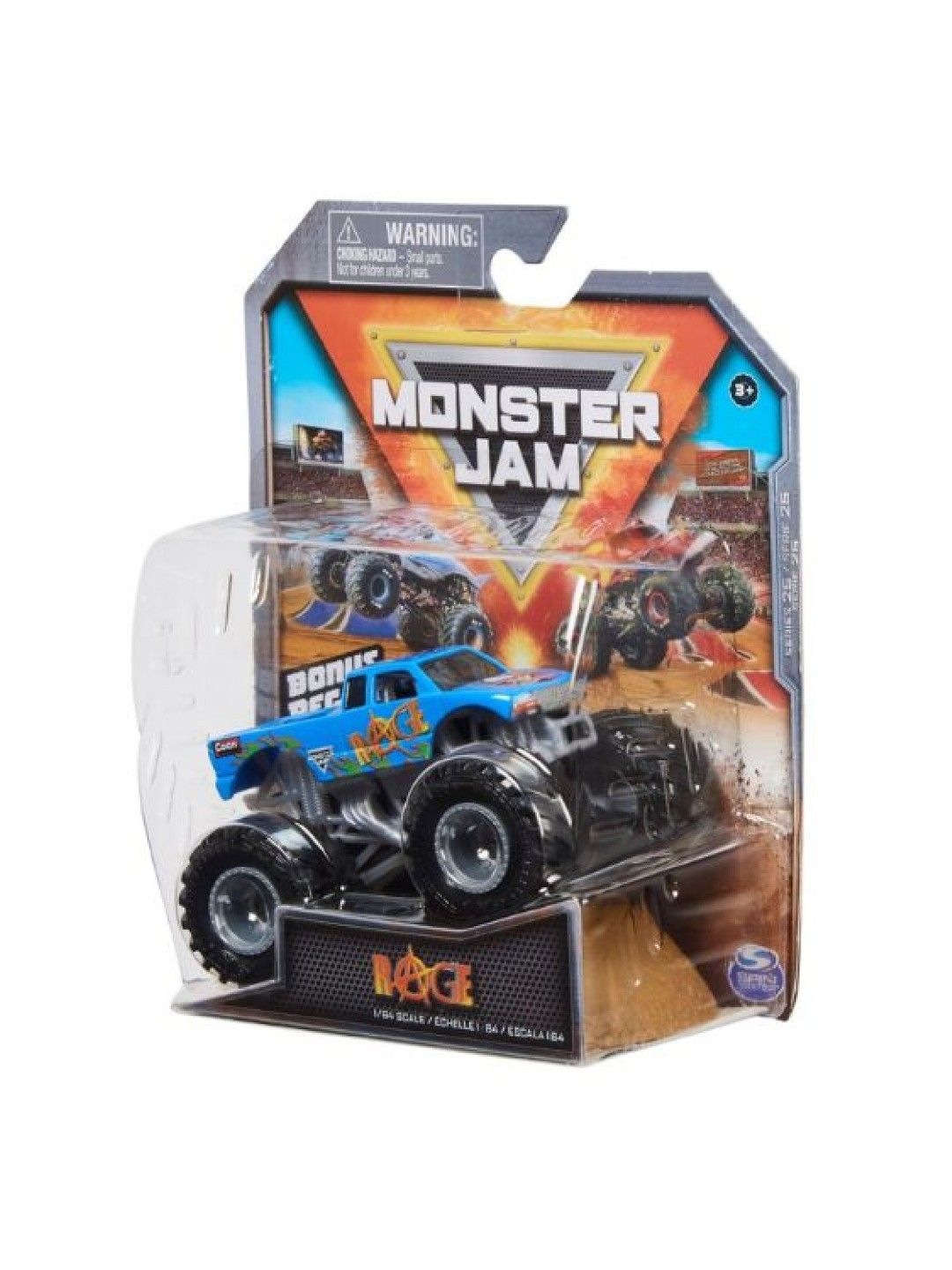 Monster Jam Rage 1:64 Die Cast Vehicle Rage (No Color- Image 3)
