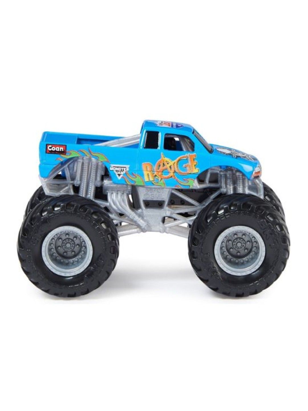 Monster Jam Rage 1:64 Die Cast Vehicle Rage (No Color- Image 1)
