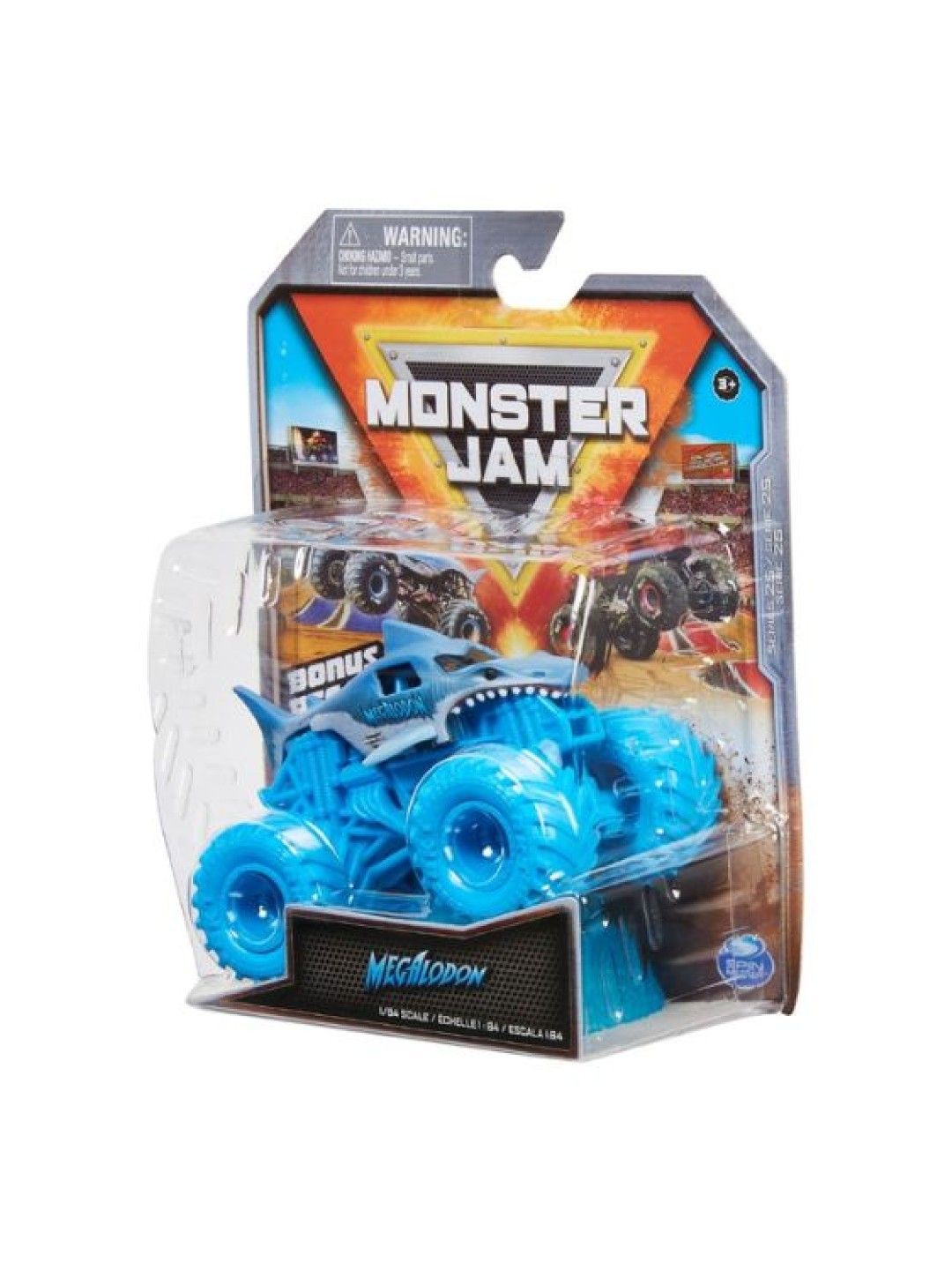 Monster Jam Megalodon 1:64 Die Cast Vehicle (No Color- Image 2)