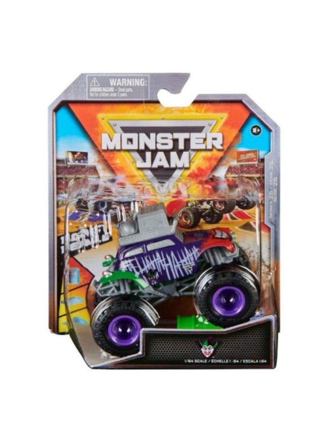 Monster Jam Joker 1:64 Die Cast Vehicle (No Color- Image 4)