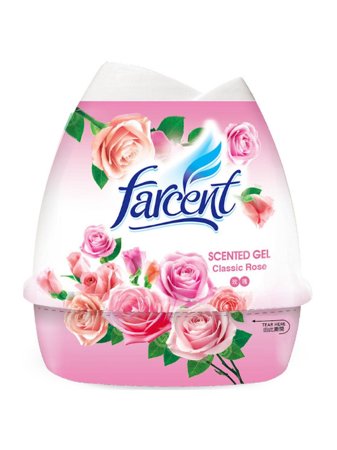 Farcent Air Freshener Scented Gel Passionate Rose (200g) (No Color- Image 1)