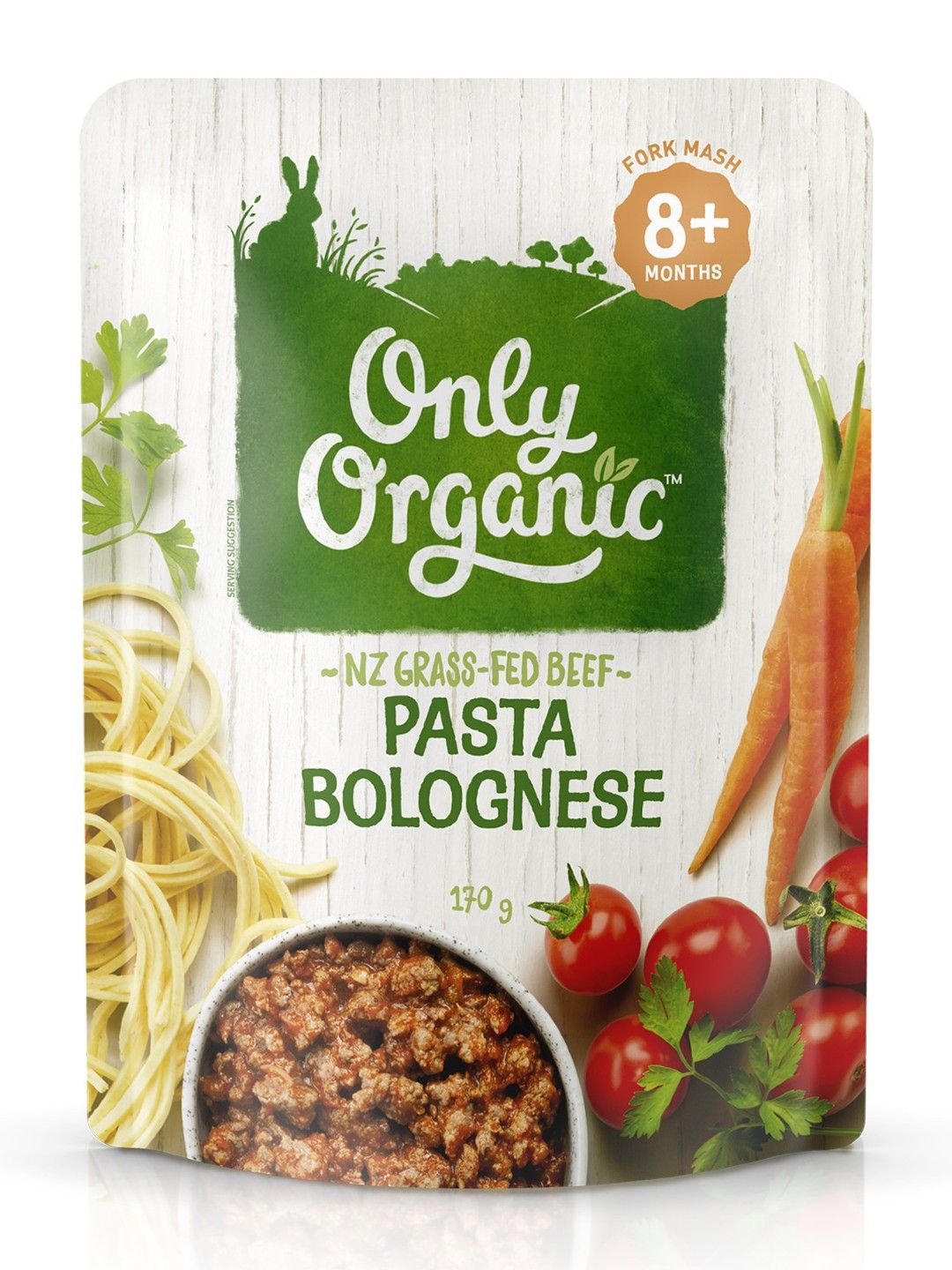 Only Organic Pasta Bolognese (170g) (No Color- Image 1)