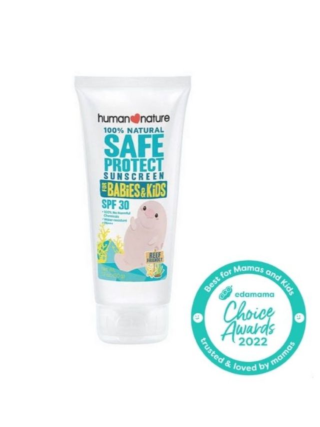 Human Nature SafeProtect Sunscreen For Babies and Kids (50g)