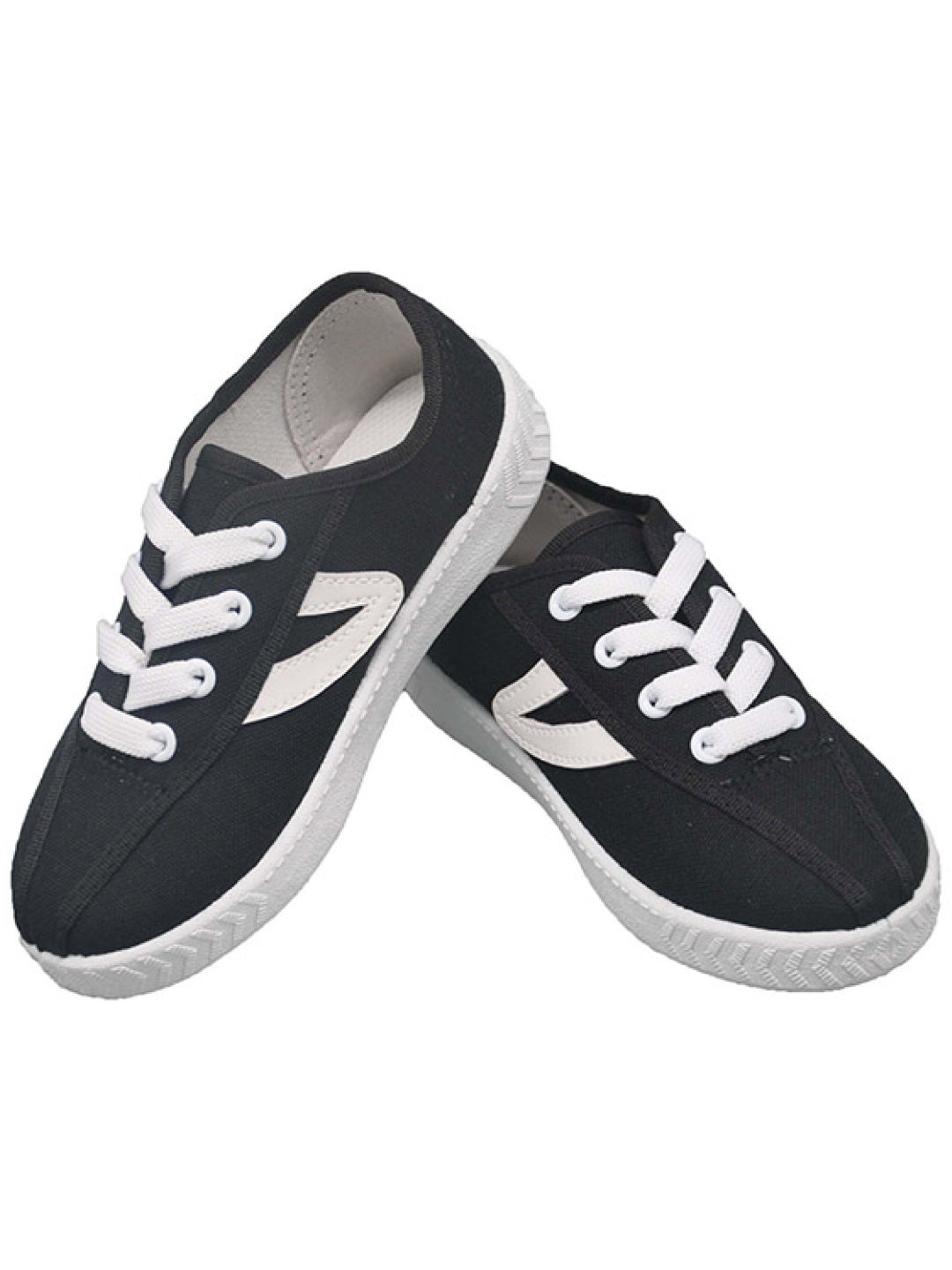 Sprinter Little Kid's Sneakers (Black- Image 3)