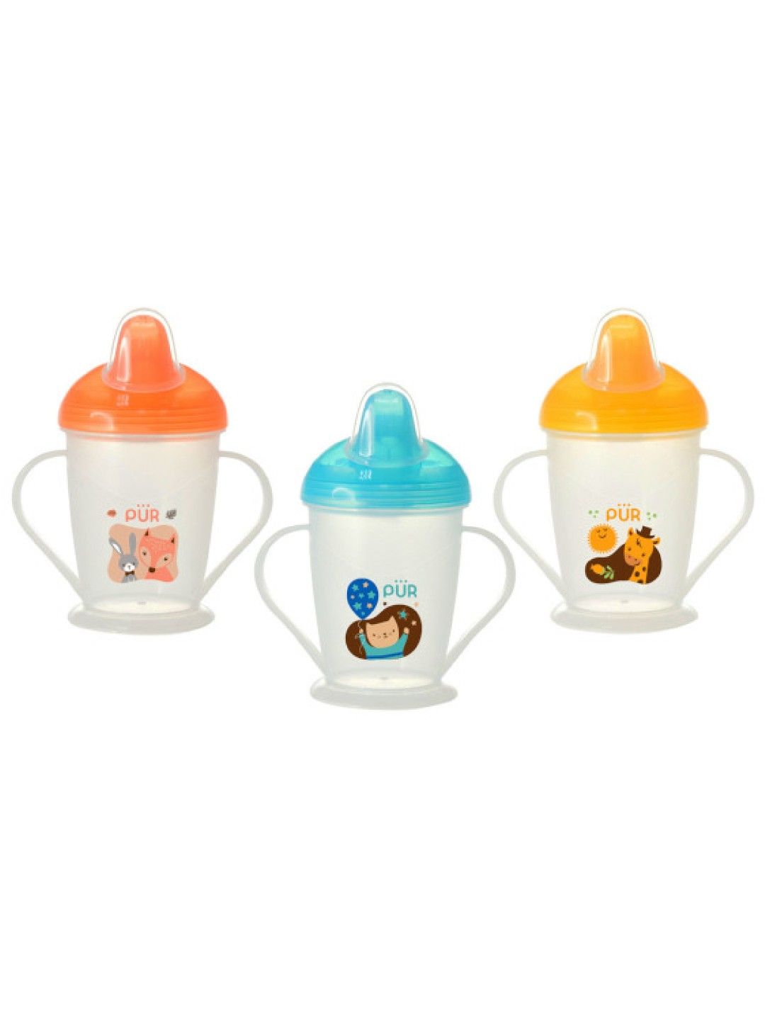 Pur 2-Handle Cup (Orange- Image 2)